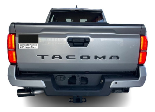 Letras Logotipo Tapa Batea (caja) Toyota Tacoma 2024