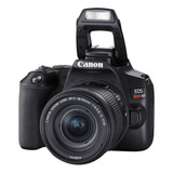Câmera Canon Eos Rebel Sl3 Wifi 4k + 18-55mm F/4-5.6 Is Stm