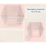 Charola Para Rascadero Lámina Galvanizada 75x75