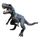 Dinosaurio Tiranosaurio Rex Con Luz Y Sonido 72cm Articulado