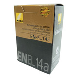Bateria En-el14a Nikon D5100 D5300 D3100 D3200 P7000 Nova