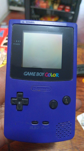 Gbc Consola Morada Videojuegos 