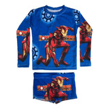 Conjunto Infantil Proteção Solar Blusa Manga Longa 2 Ao 6