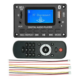 Placa Mp3 Decodificador De Audio Usb Bluetooth Lcd Equalizer