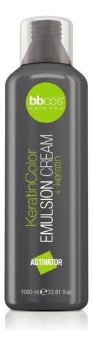  Activador Crema Emulsion - Keratin Color - 1000ml - Bbcos Tono 9