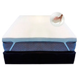 Pillow Top Desmontable Viscoelástico Sleep House 80x190x10cm