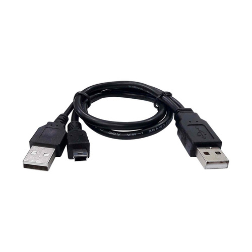 Cabo Para Hd Externo 2.0 Y Usb X Mini Usb 5 Pinos V3