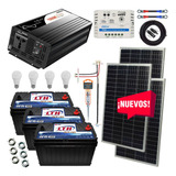 Kit Solar 1800 Watts Lth Inversor 1000w Onda Pura Pwm Sd