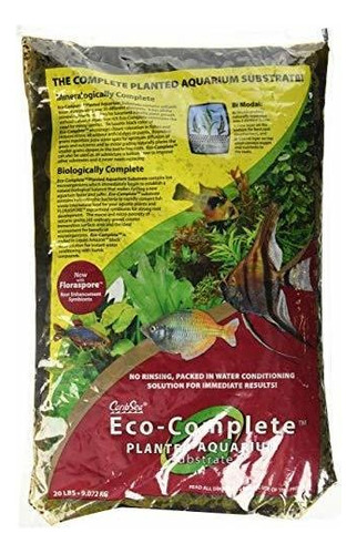 Caribsea Eco-complete - Acuario Plantado De 20 Libras, Co