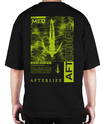 Camiseta Oversize Afterlife Medellin 2024 Falling