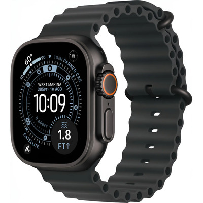 Apple Watch Ultra 3 - 49mm Black Ti Black Ocean Band Celular | Mismo precio en cuotas