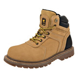 Bota Hombre Caterpillar P723470m4m Amarillo Negro 099-404