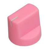 Knob Modelo Fulltone Rosa Com Parafuso (kit 10 Knobs)