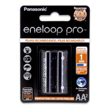 02 Pilhas Eneloop Pro Aa Recarregável 2550mah Panasonic