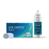 Lentes De Contacto Air Optix Aqua +  Solución Avizor Gratis