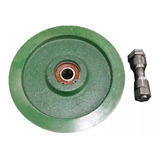 Polea Fundicion Porton Levadizo 125 Mm Ruleman Canal En U