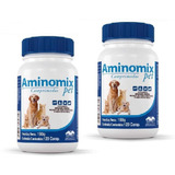 Combo 2un Aminomix Pet 120 Comprimidos 180 Gr - Vetnil