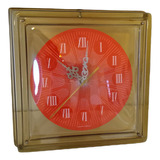 Antiguo Reloj De Pared Retro Años 70 Ardex Impecable 