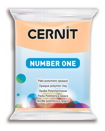 Cernit Number One Arcilla Polimérica 56 G Colores A Elección Color Melocotón