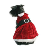 Disfraz Vestido Sra. Claus Navidad Perro Talla 3 Pet Pals