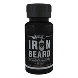 Iron Bear Para Hombres Barba Y Bigote 60 Capsulas Fnl