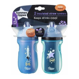 Tommee Tippee Vaso Térmico Con Popote 9 Onzas, Juego De 2