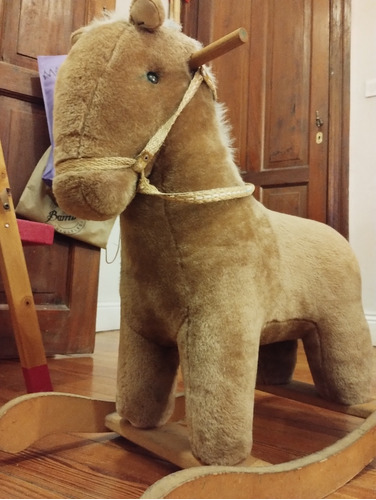 Caballo Mecedor De Peluche Para Niños/as