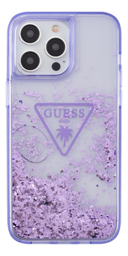 Protector Guess Translucent Triangle Para iPhone 15 Pro Max