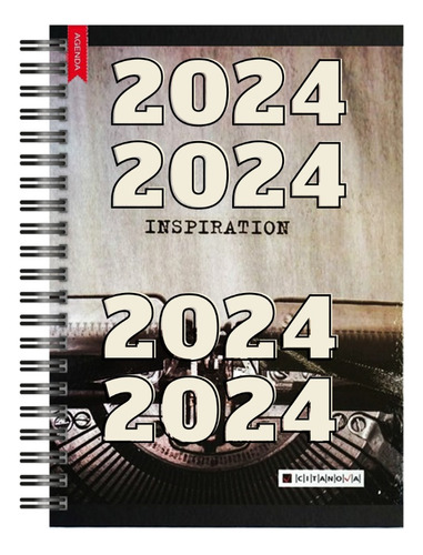 Agenda Citanova Mini Xxi 2023 Diaria Black & White 14x19 Cm