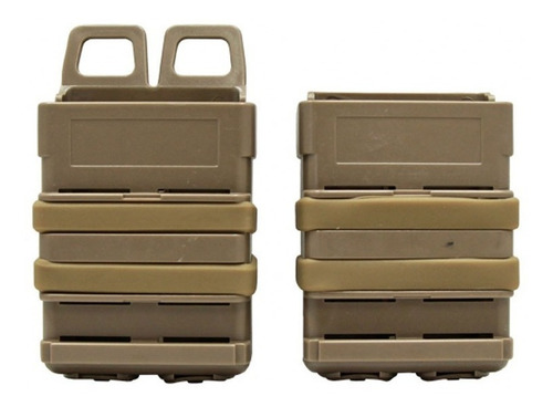 Porta Carregador Magazine Fast Mag 556 Duplo Coyote 