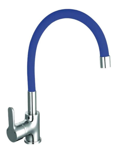 Llave De Agua Para Cocina, Mxkys-003, Azul,manual, Manguera