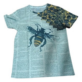 Camiseta Con Estampado 3d De Abeja Para Hombre