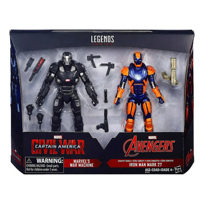 Iron Man Mark 27 Y War Machine Marvel Legends Avengers | Envío gratis