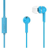 Auriculares In Ear Genius Hs-m300 Manos Libres Azul 1 Botón