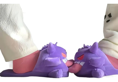 Divertidas Pantuflas De Peluche Pokémon Con Los Dedos Expues