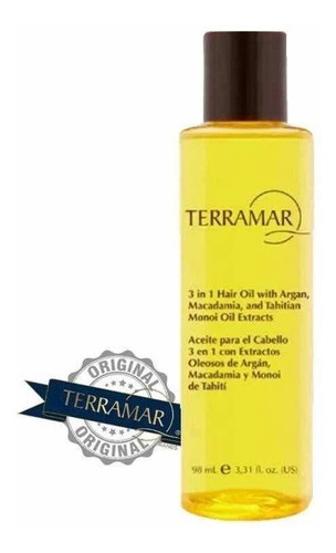 Terramar Oleo Capilar 3 En 1 De 98 Ml Argan Monoi + Regalo!
