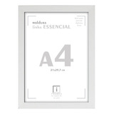 Kit 04 Molduras A4 C/acetato Para Quadro Certificado Diploma