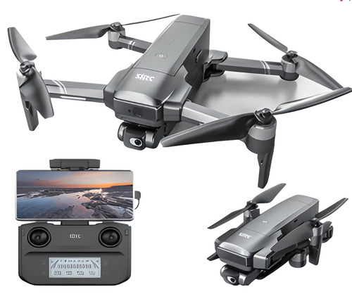 Drone Sjrc F22s Pro Con Cámara 4k Gris 1 Batería