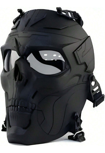 Máscara De Cara Completa Táctica Airsoft Skull 