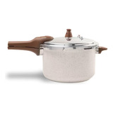 Panela Pressao Ceramic Pressure Indução 6,8l Vanilla Brinox