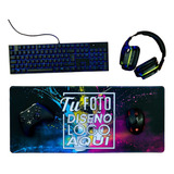 Mouse Pad Gamer Grande Personalizado 70 X 30 Cm