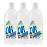 Kit Com 3 Lava Roupas Ola Coco 500ml Cada