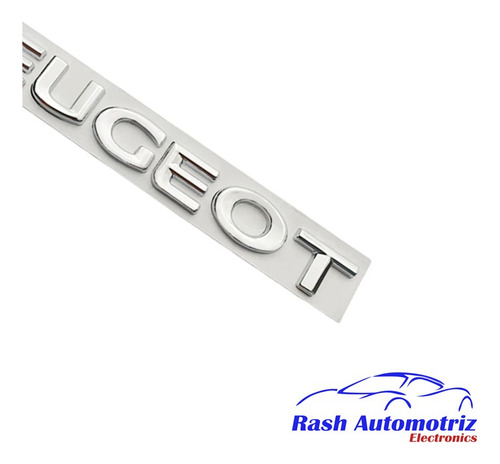 Letras Traseras Peugeot Emblema Nombre Peugeot Foto 2