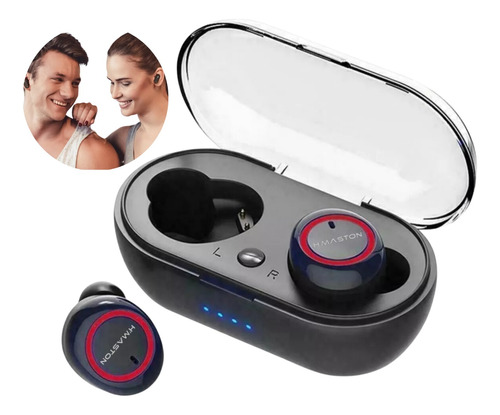 Kit 2 Fone De Ouvido Sem Fio Bluetooth 5.3 In-ear Hmaston 6+