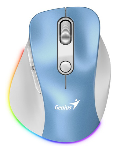 Mouse Genius Ergo 9000s Pro Azul Claro            