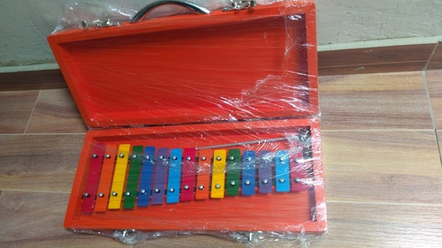 Instrumento Musical Xilofono Con Maleta Para Niño 