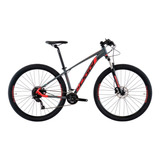 Bicicleta Mtb Aro Oggi Big Wheel 7.0 Cinza Vermelho 2021 Cor Cinza/vermelho Tamanho Do Quadro 17