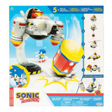 Playset De Batalha Eggman Sonic 30cm 4251 Sunny Brinquedos