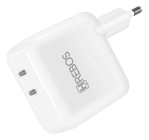 Carregador Fonte P/iPhone Apple Duplo Usb C Turbo Tipo C 40w