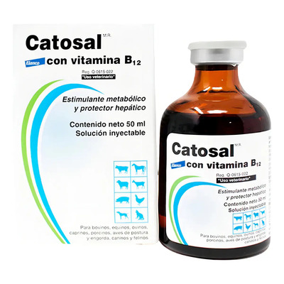 Catosal Vitamina B12 \u002F Inyectable 50ml Cerdo Bovino Vaca | Envío gratis